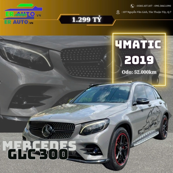 2019 Mercedes Benz GLC300 4matic